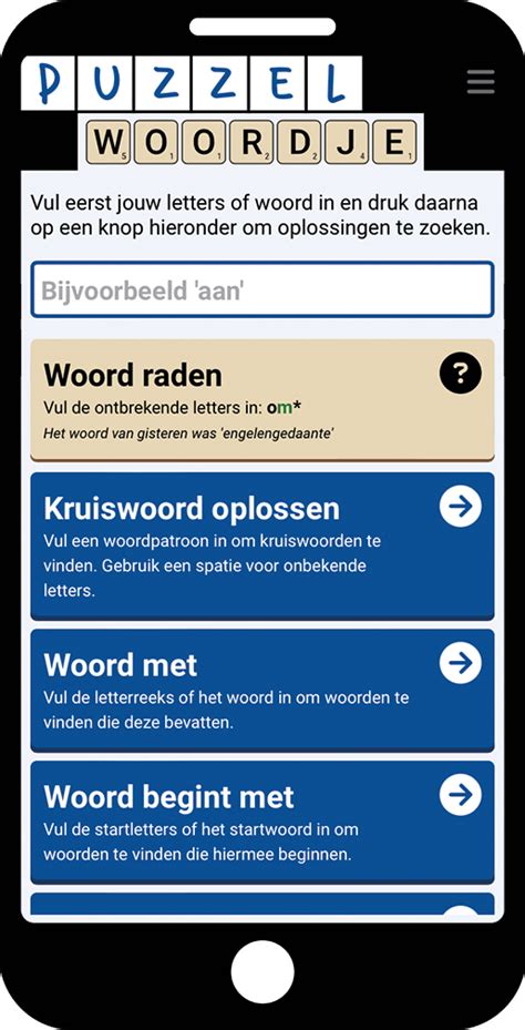 aangevraagde puzzelwoorden|Puzzelwoordenboek .